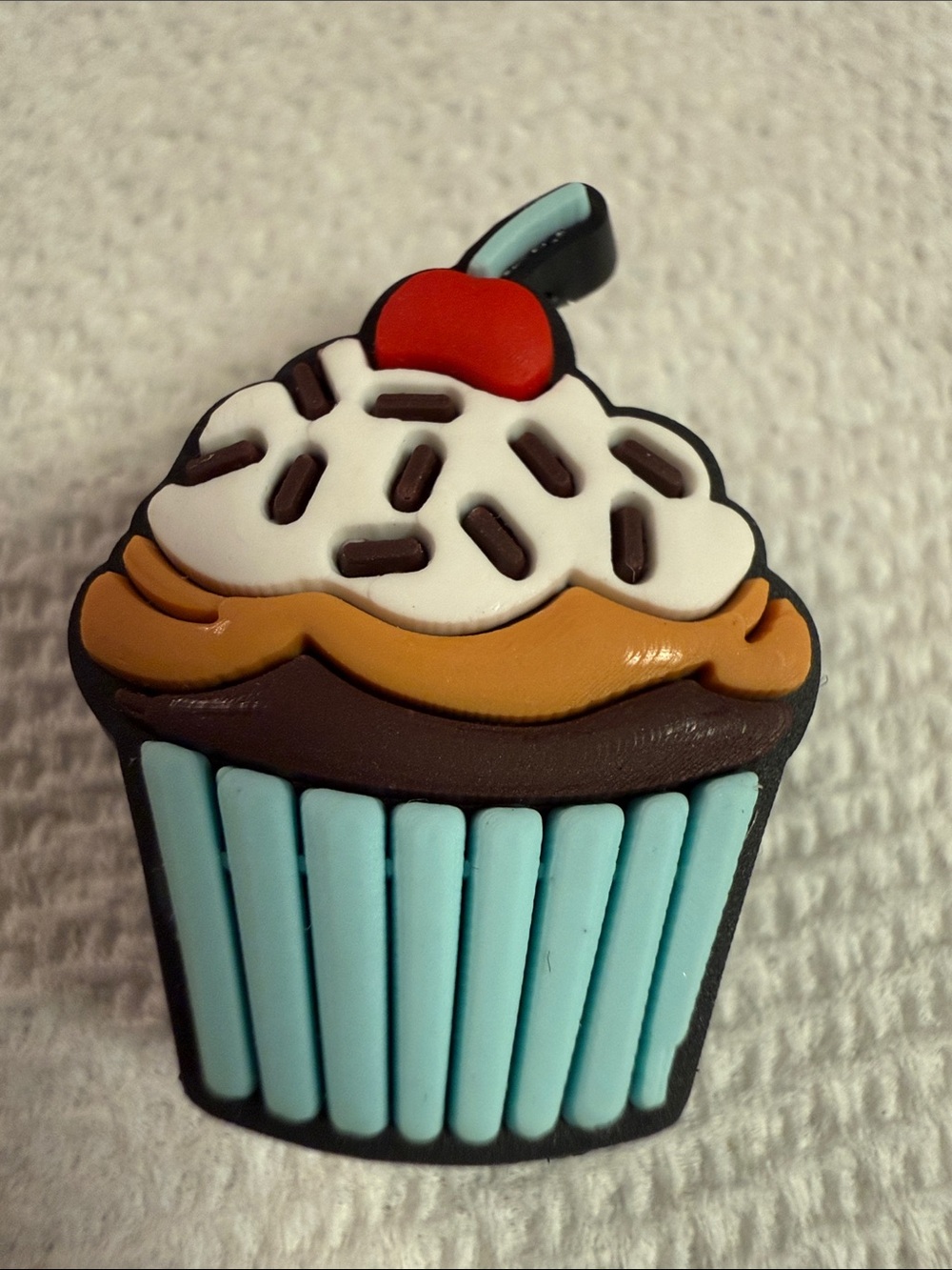 Cupcake Shoe Charm